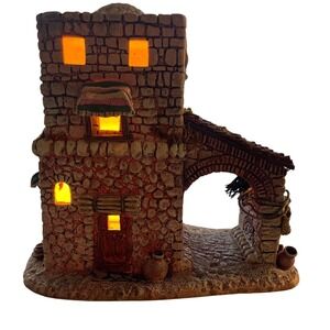 Department 56 Little Town of Bethlehem Gatekeeper's Dwelling Village House Light